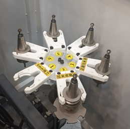 HOLD HB611GXKH6F  Автоматическая смена инструмента Автоматическая смена инструмента на 6 позиций